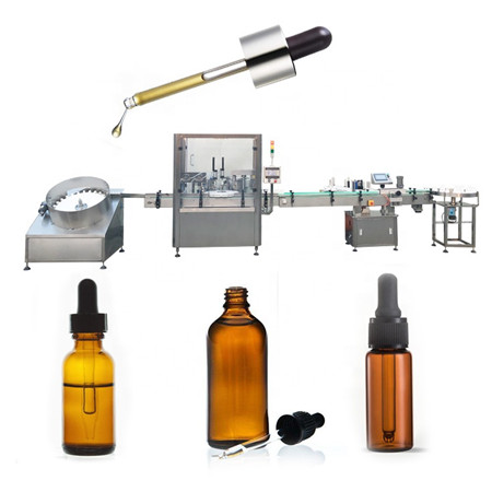 自動目薬の充填機の生産ライン30ml eの液体のびんの香水点眼薬の充填機工場